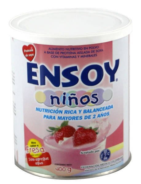 Ensoy Fresa Ni�os 400g